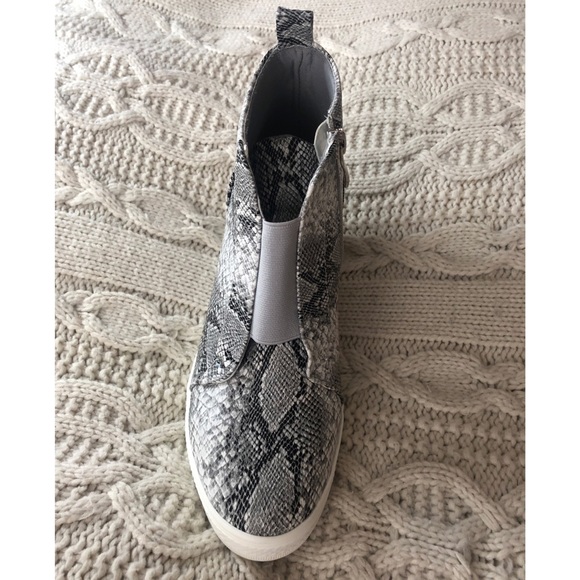 CCOCCI Shoes Ccocci Zoey Wedge Heel Bootie In Snake